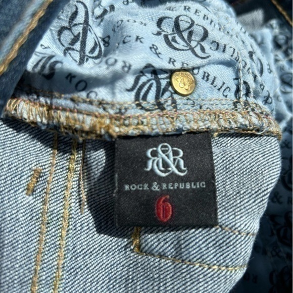 ✨Rock & Republic blue jeans 👖 6 - Picture 11 of 11